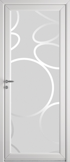 Porte d'entree PVC Solale