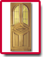 Porte traditionnelle ou contemporaine en bois